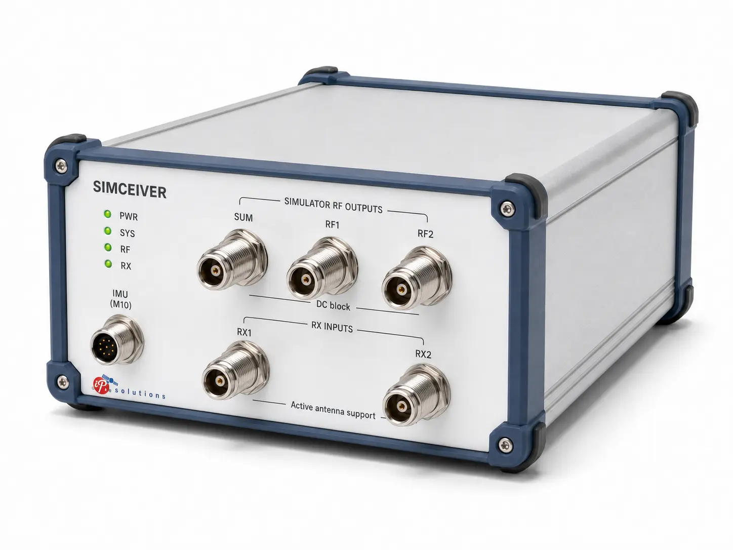IP-Solutions Simceiver A3-R2-U3 compact GNSS simulator, recorder and playback system